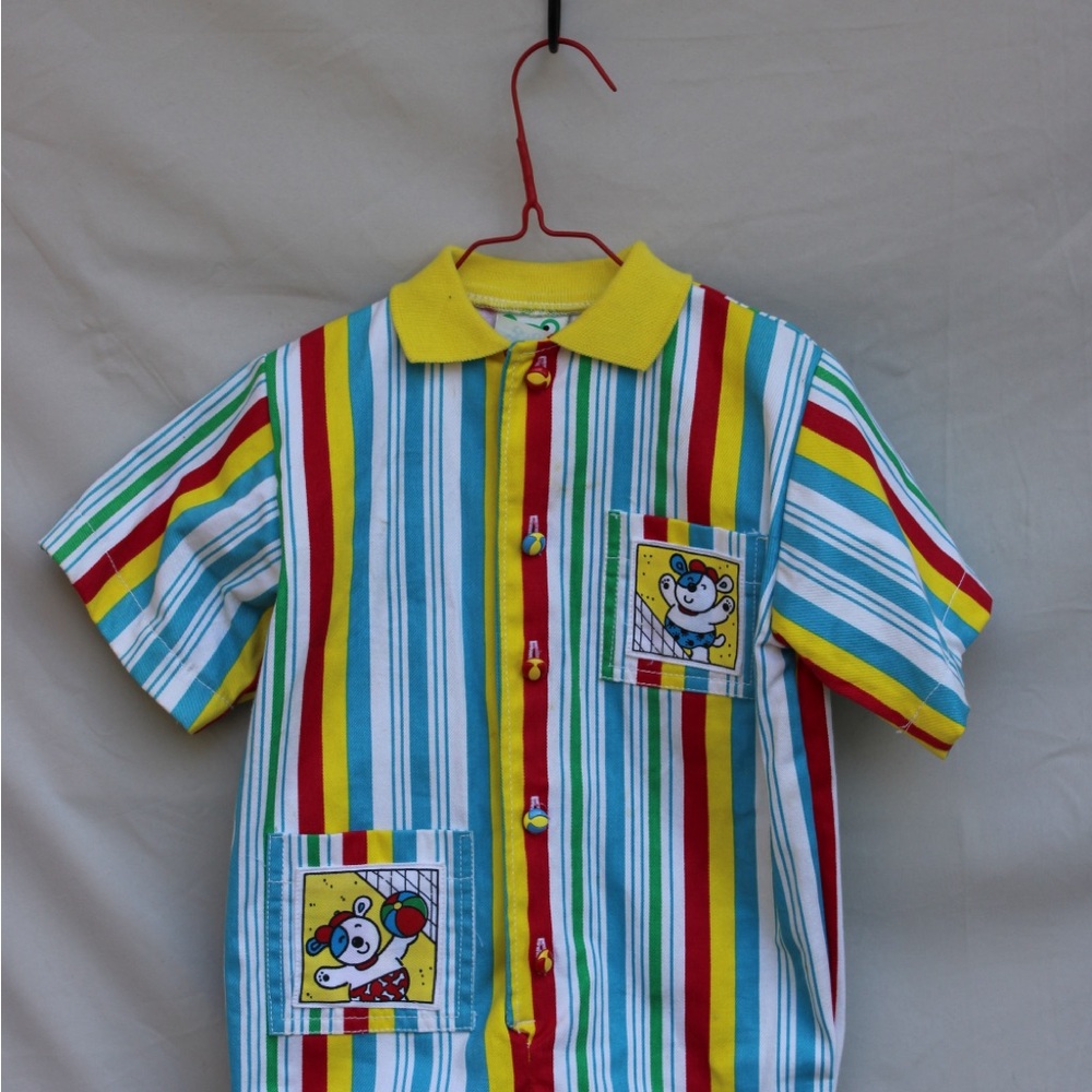 Colorful Striped Kids Shirt